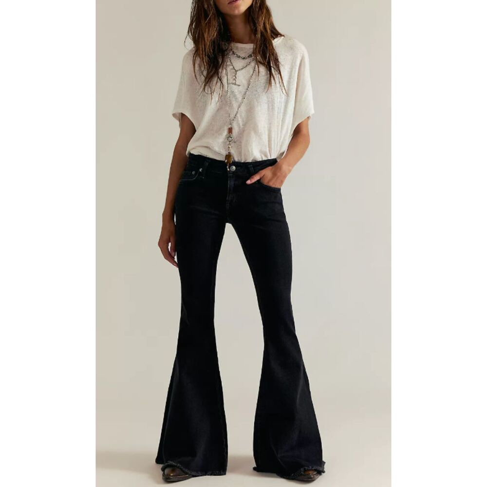FP Black Flare Jeans